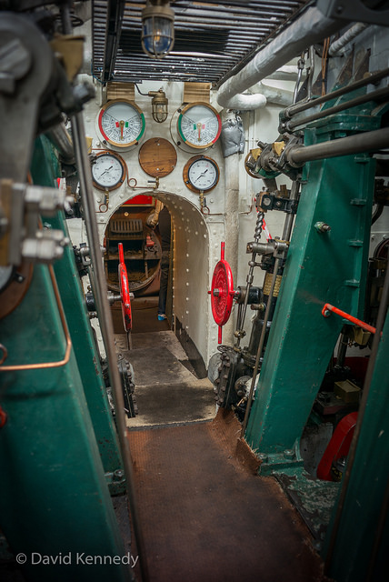 The engine rooms